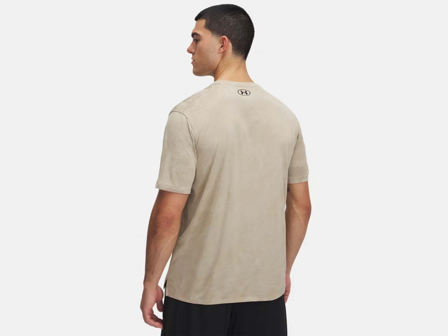 UNDER ARMOUR ua tech vent jcqrd ss-brn sportshirt Heren