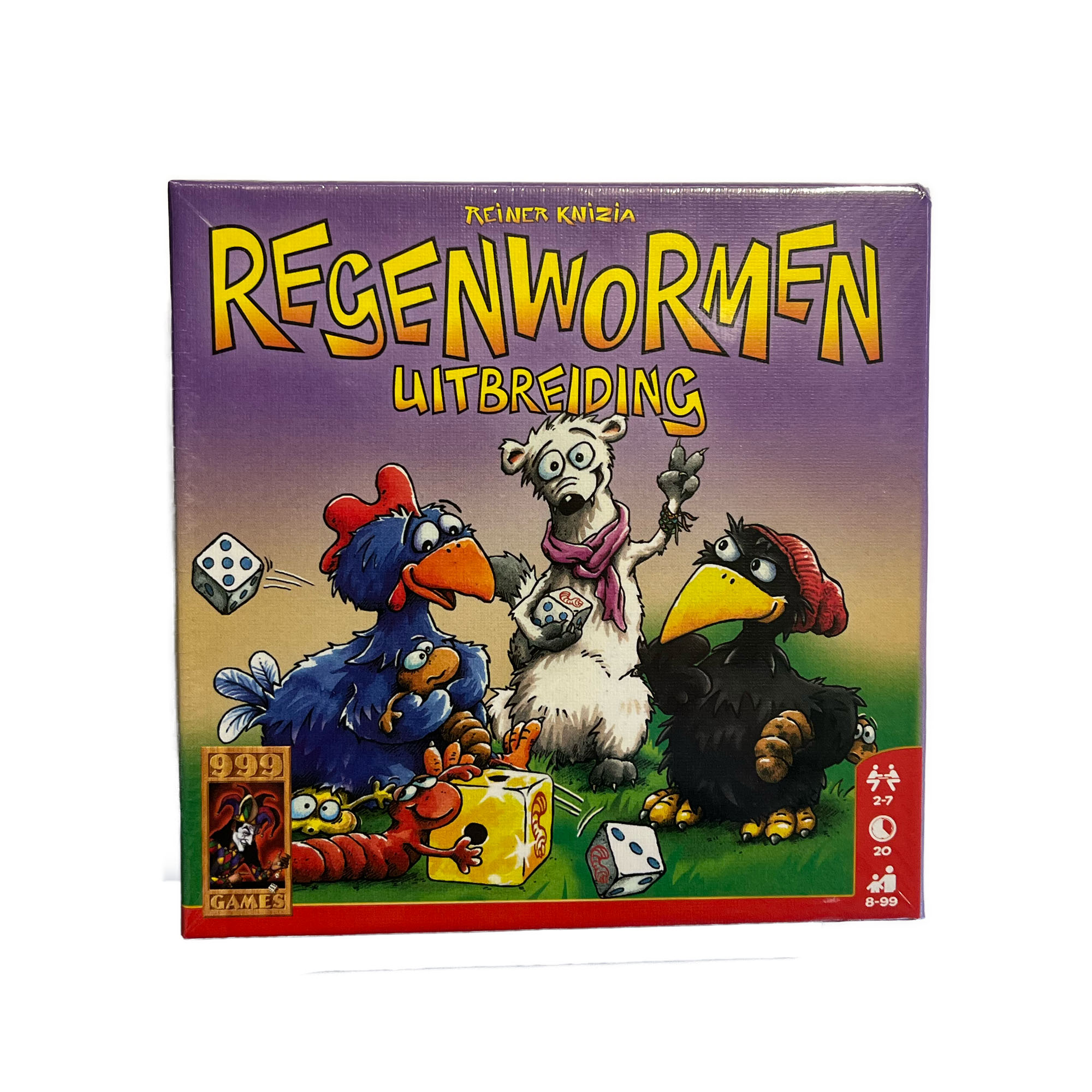 999 games Regenwormen Uitbreiding - Dobbelspel