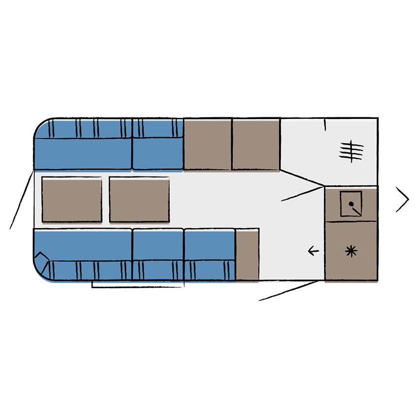 Indeling Hobby Beachy 420