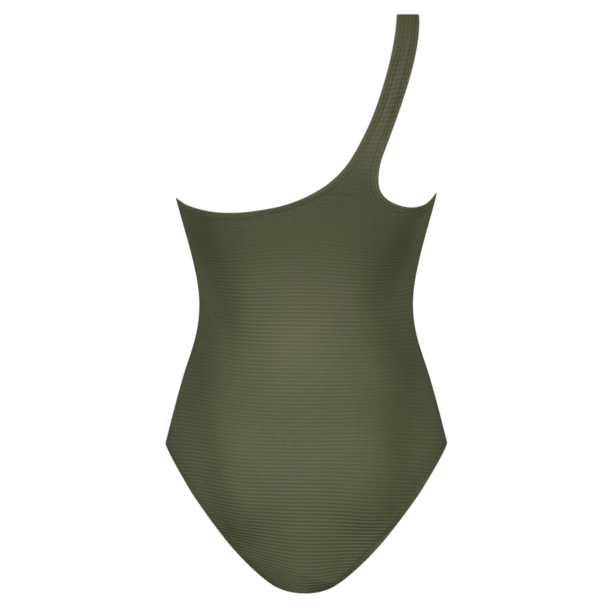 TWEKA One-Shoulder Badpak Voorgevormde Cups