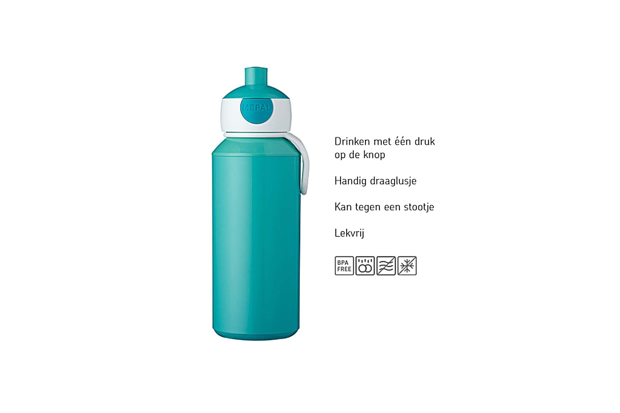 MEPAL Drinkfles Pop-Up Campus 400 ml MEPAL Drinkfles Pop-Up Campus 400 ml