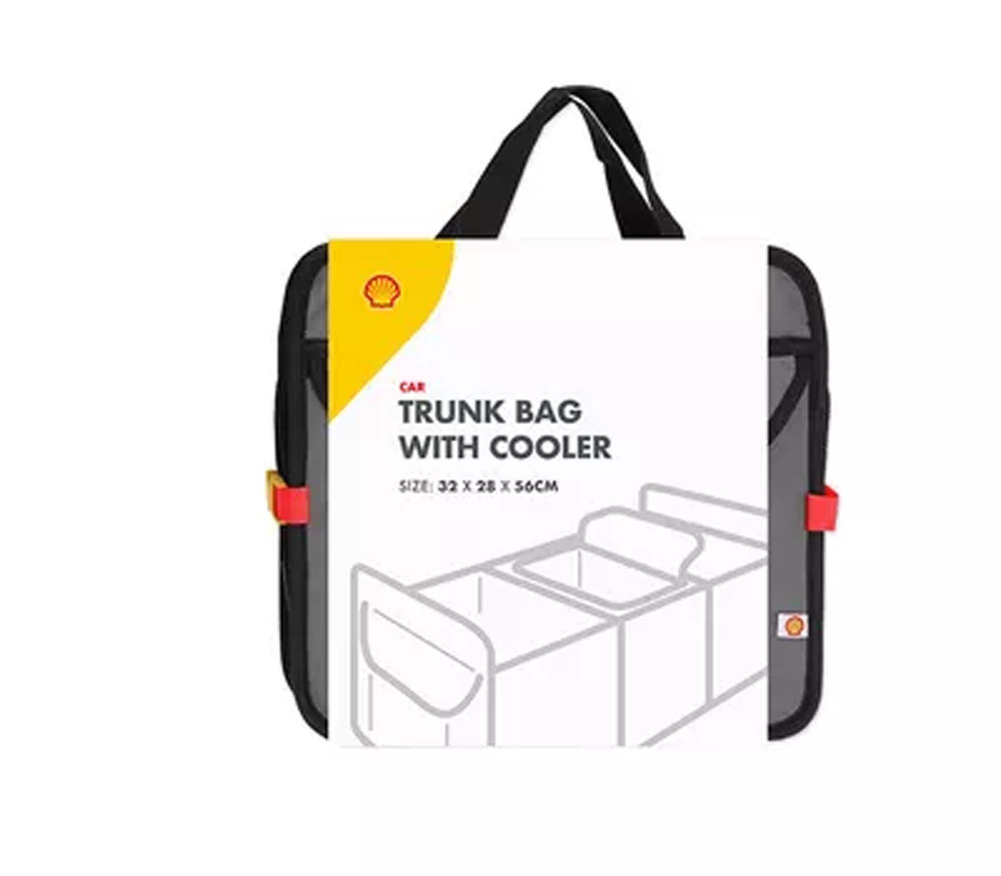 SHELL Shell kofferbaktas met koel