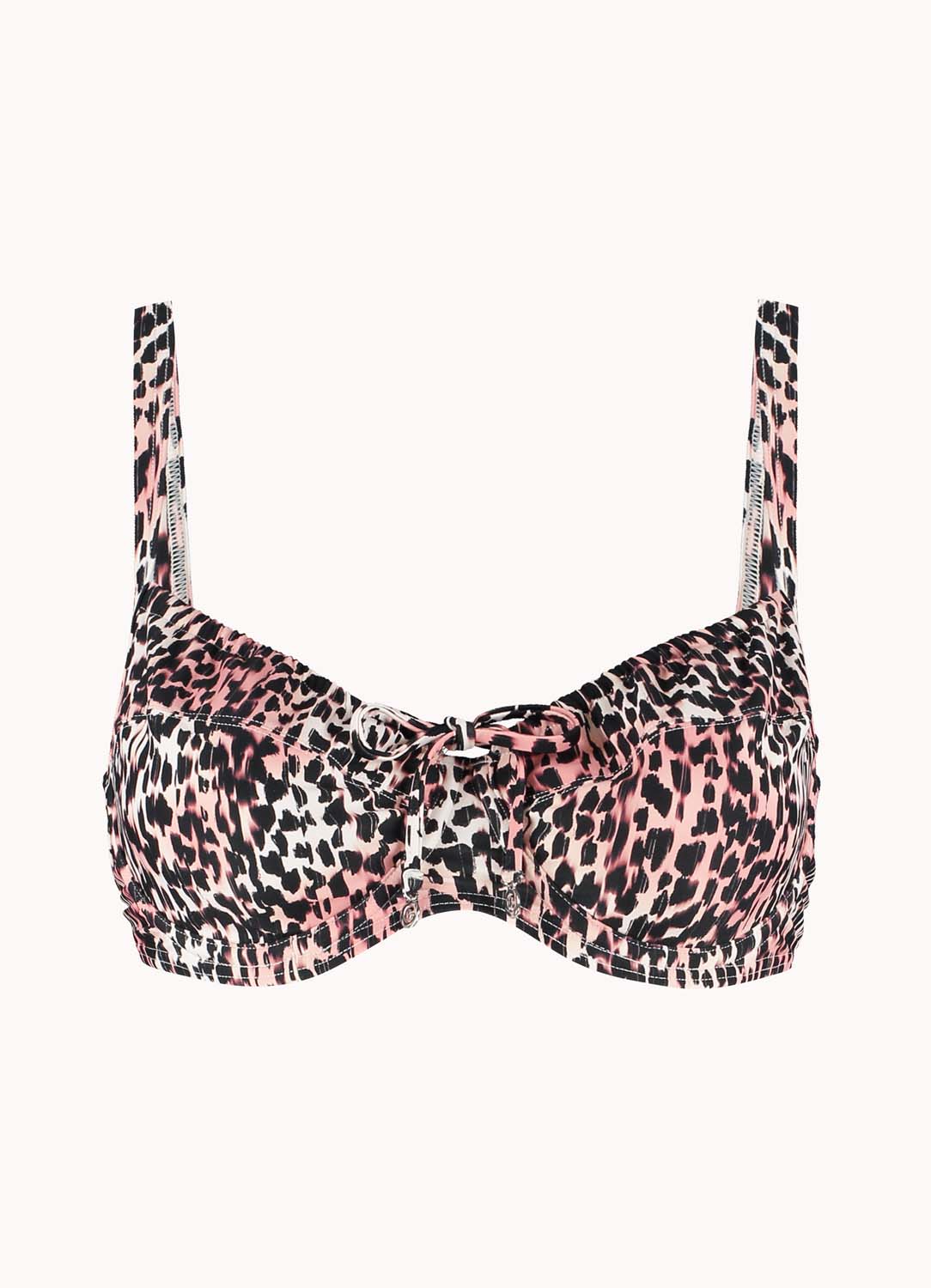 CYELL Cheetah Chic Beugel Bikinitop Dames