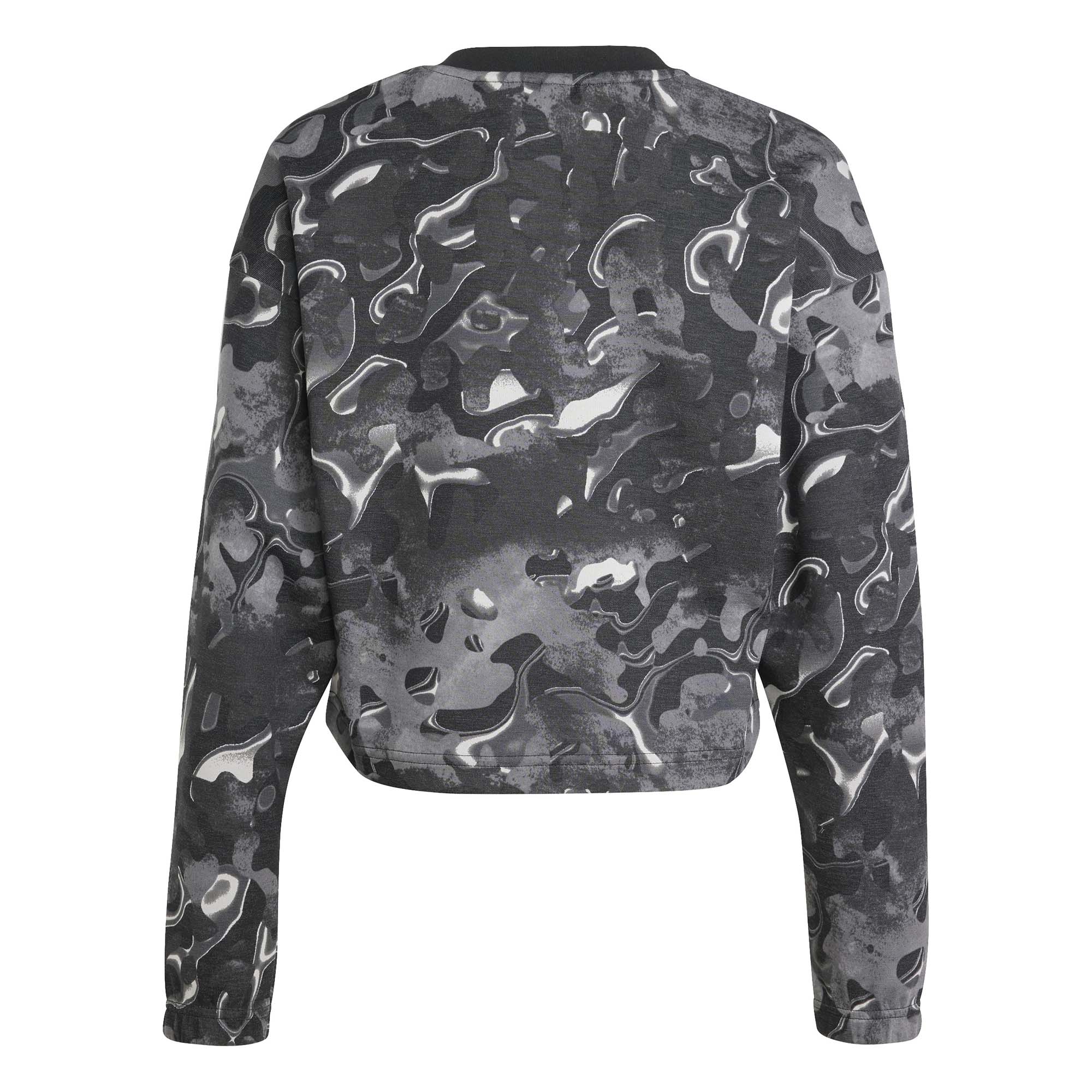 ADIDAS Future Icons Allover Print Trui Junior Meisjes ADIDAS Future Icons Allover Print Trui Junior Meisjes