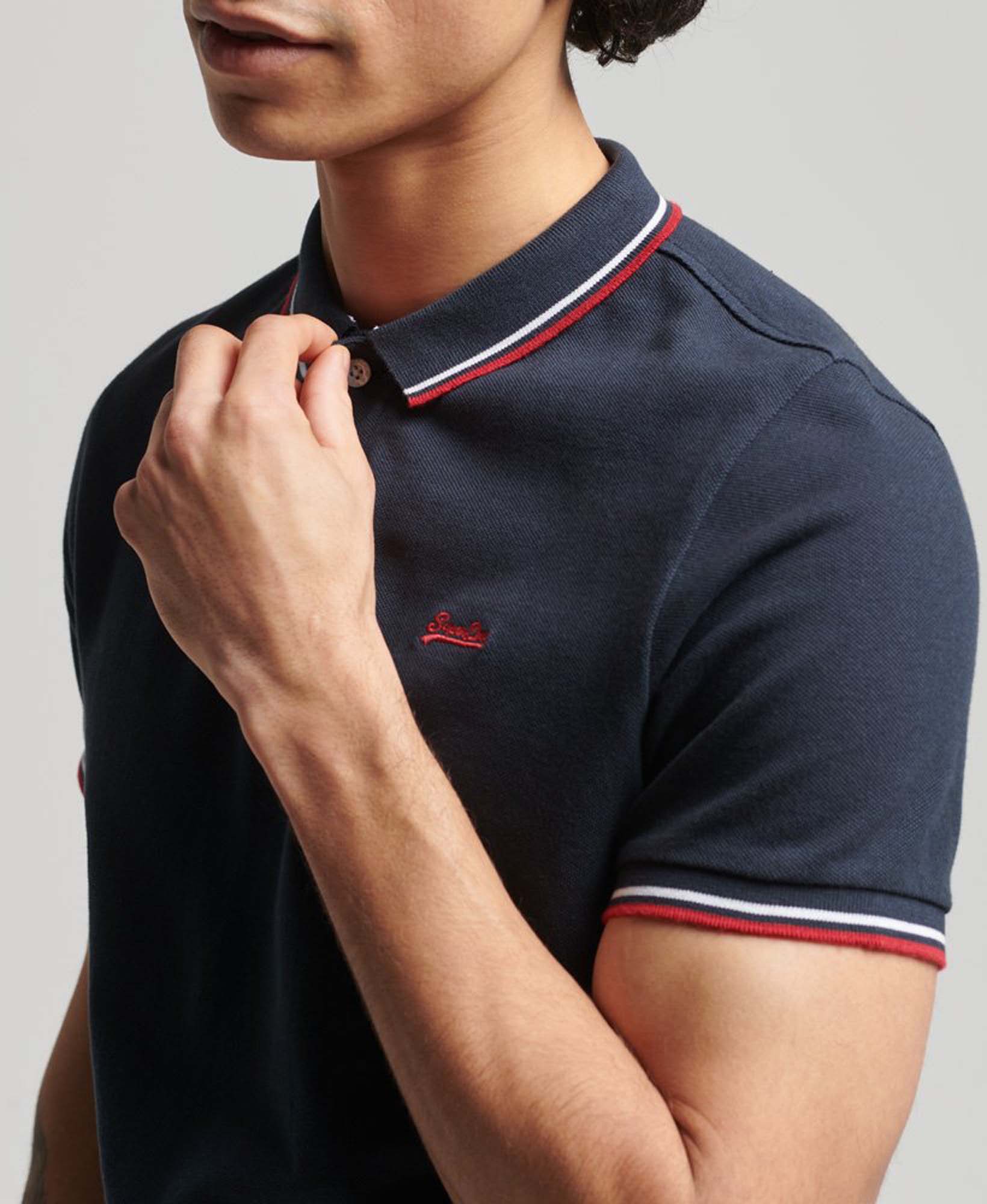 Tipped polo nat 5