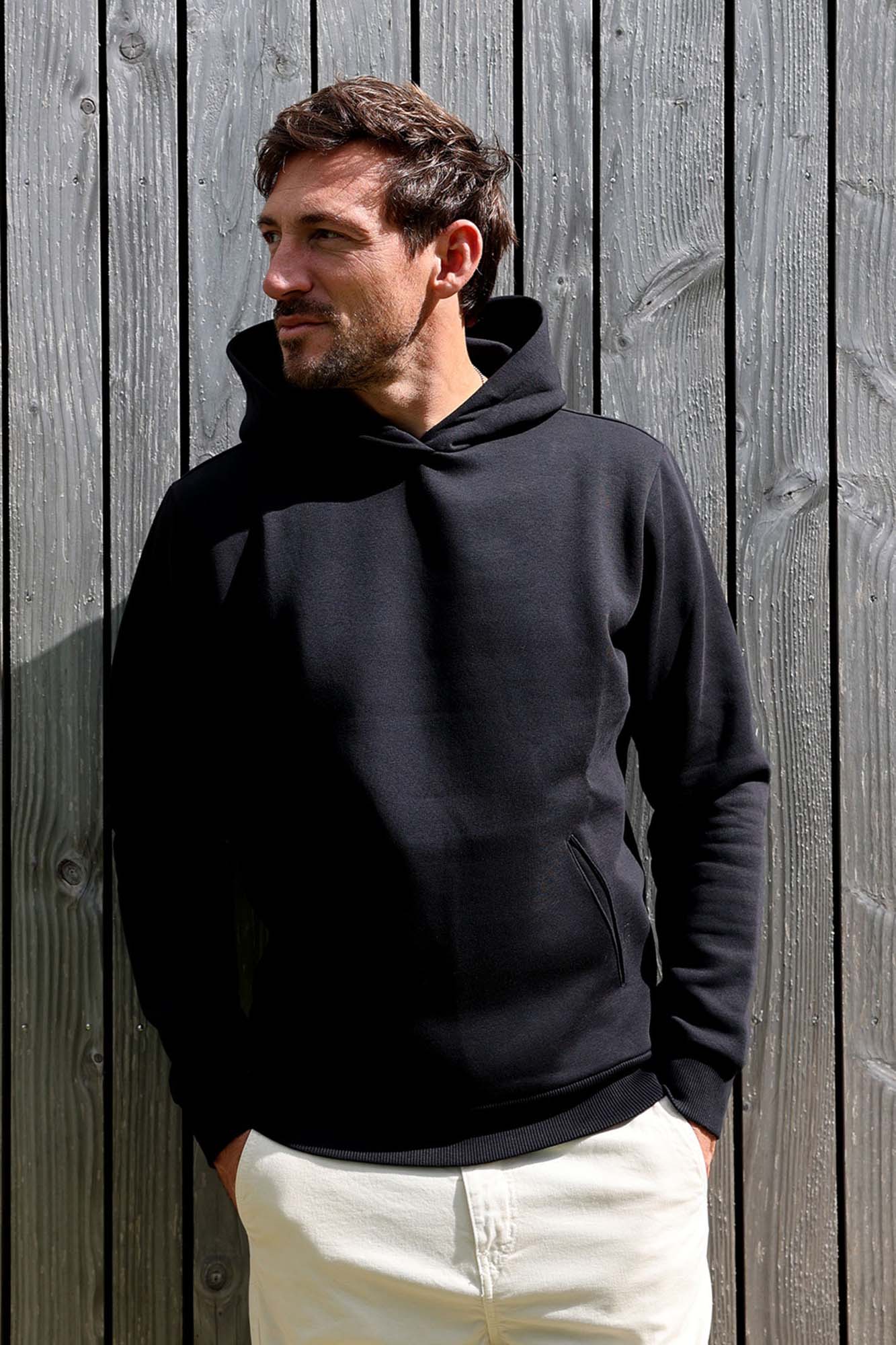 KULTIVATE Sweater Hood Comfort  Heren