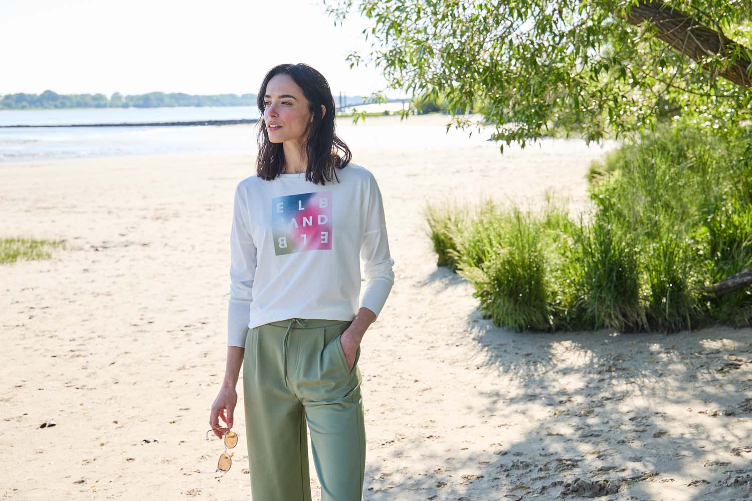 ELBSAND Imke Longsleeve Shirt Dames