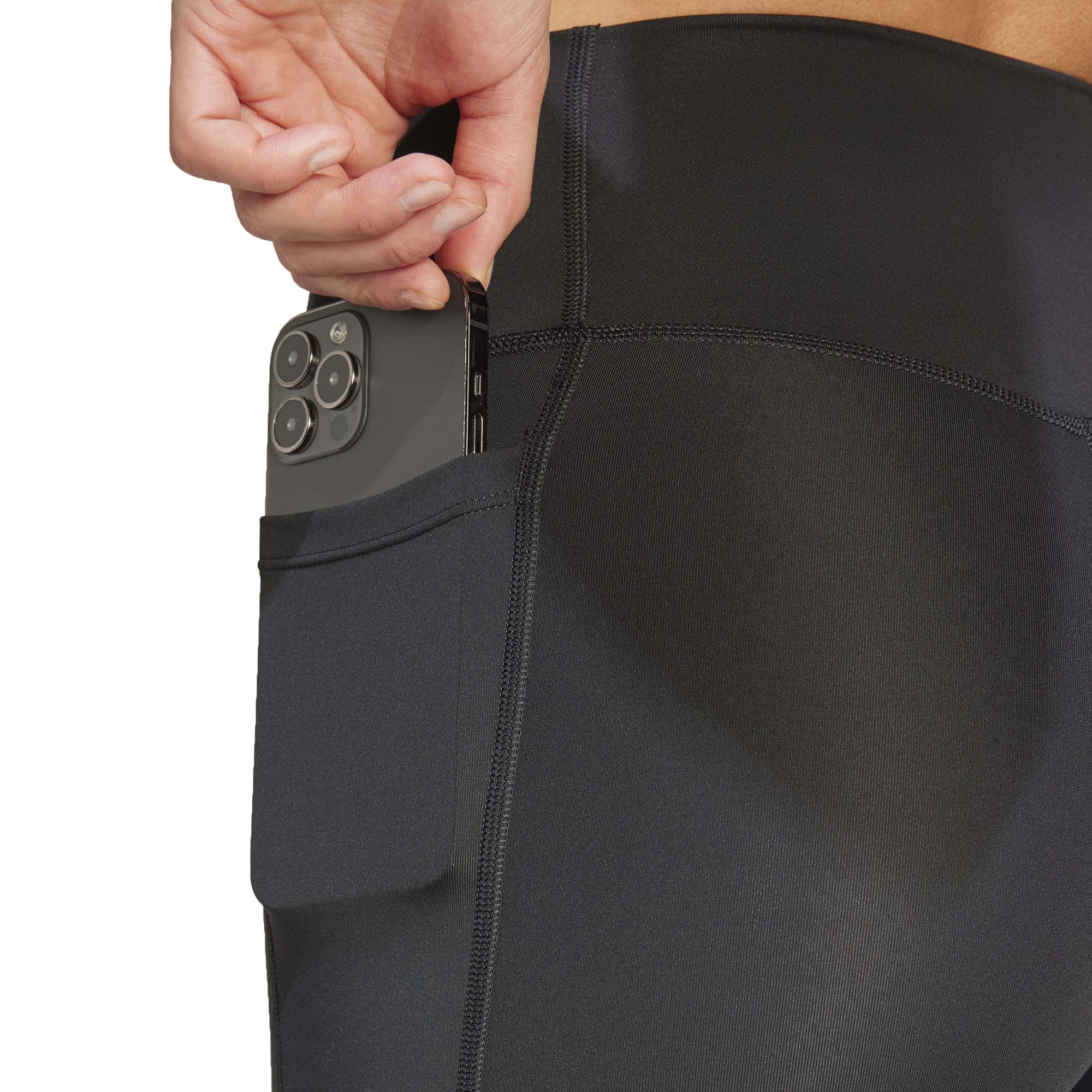 ADIDAS  Optime Essentials Stash Pocket 7inch Short Leggings Dames