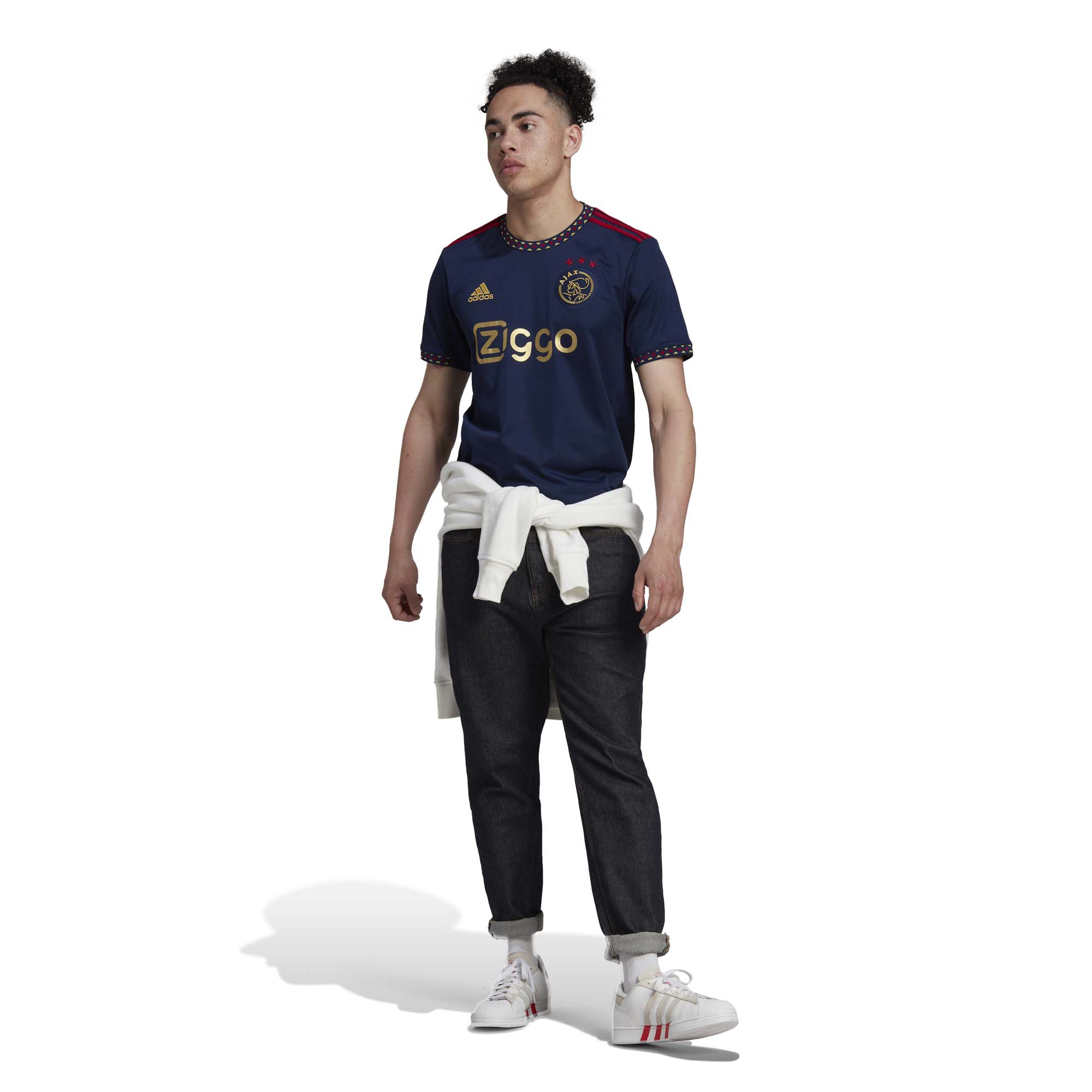 ADIDAS Ajax Amsterdam 22/23 Uitshirt Heren ADIDAS Ajax Amsterdam 22/23 Uitshirt Heren