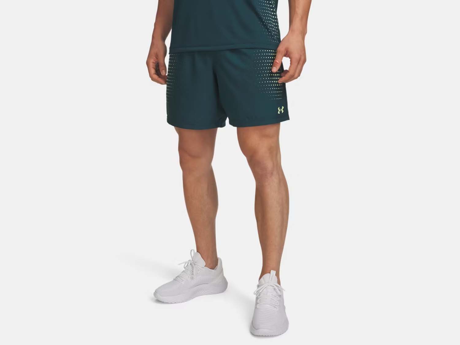 UNDER ARMOUR ua tech play short-grn korte trainingsbroek Heren