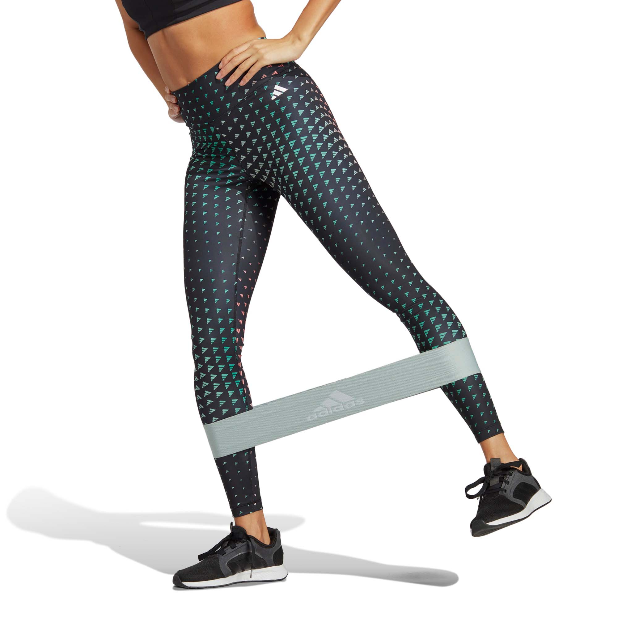 ADIDAS Train Essentials Brand Love High-Waisted Dames ADIDAS Train Essentials Brand Love High-Waisted Dames