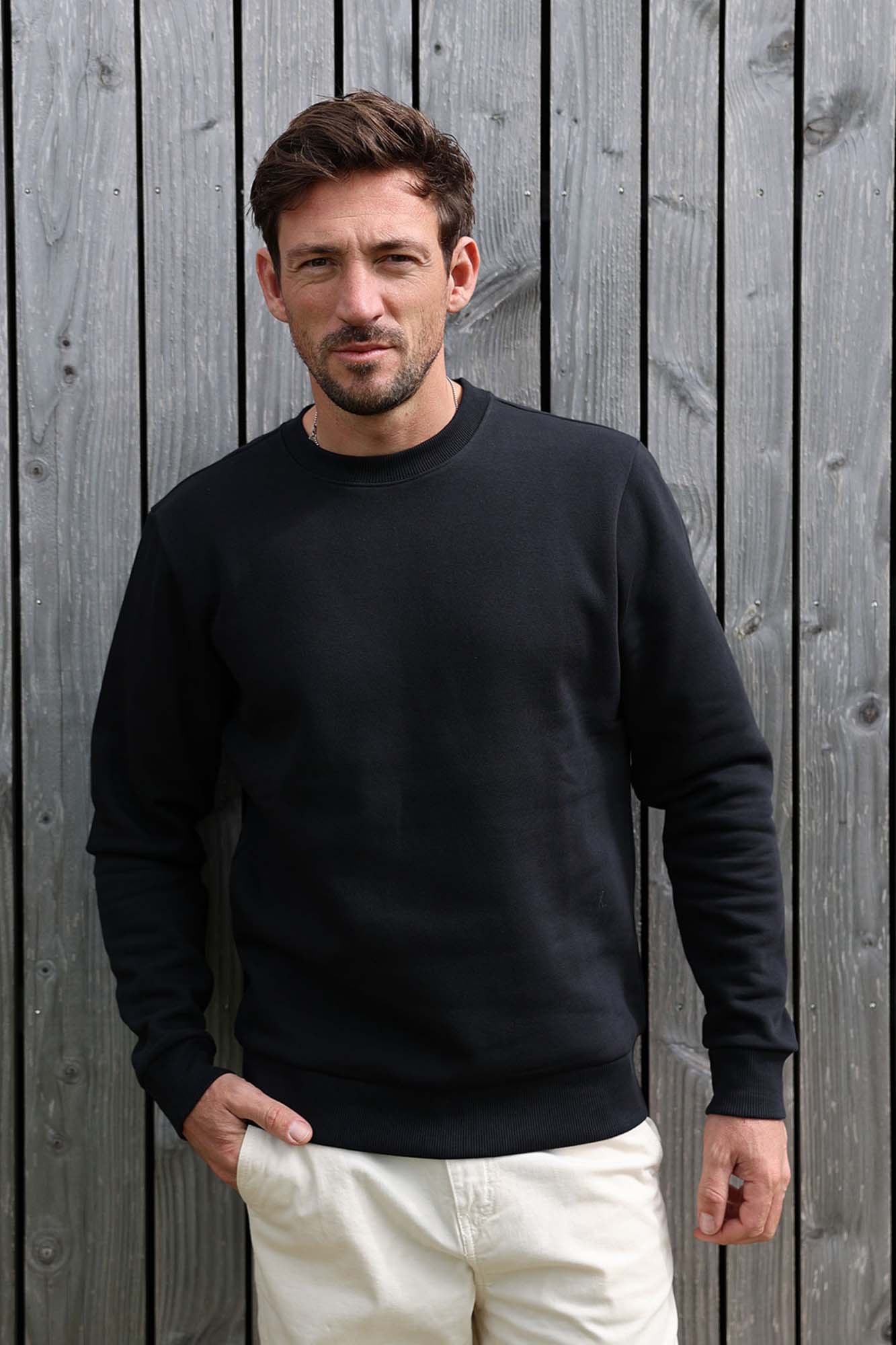 KULTIVATE Trui Crew Comfort Heren