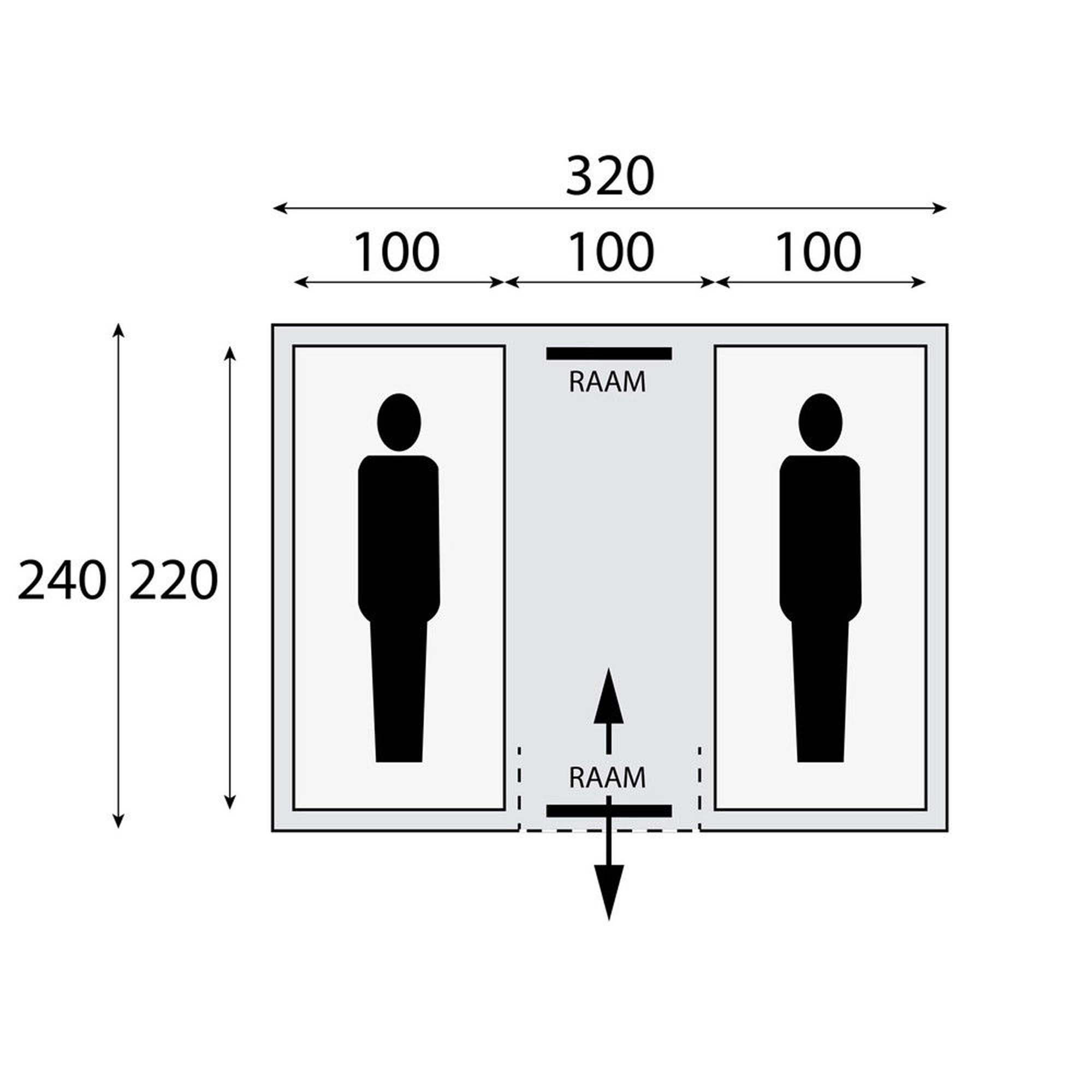 SAFARICA Chicco 2 TC Tunneltent
