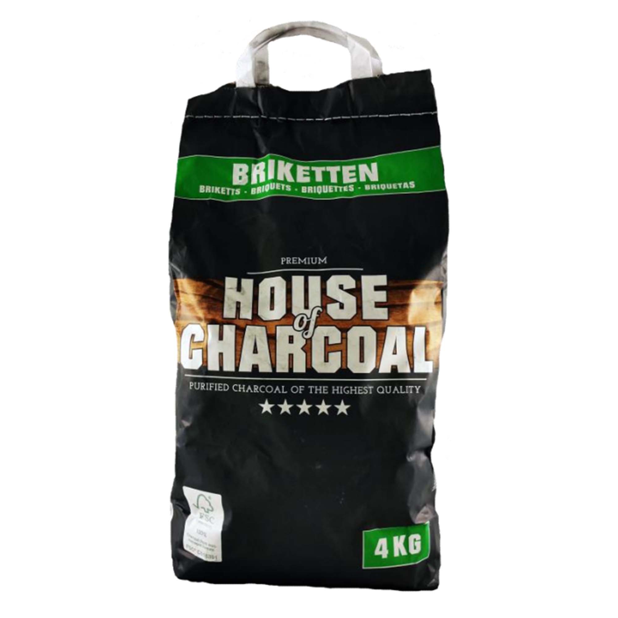 TASMANIA House Of Charcoal Briketten 4Kg