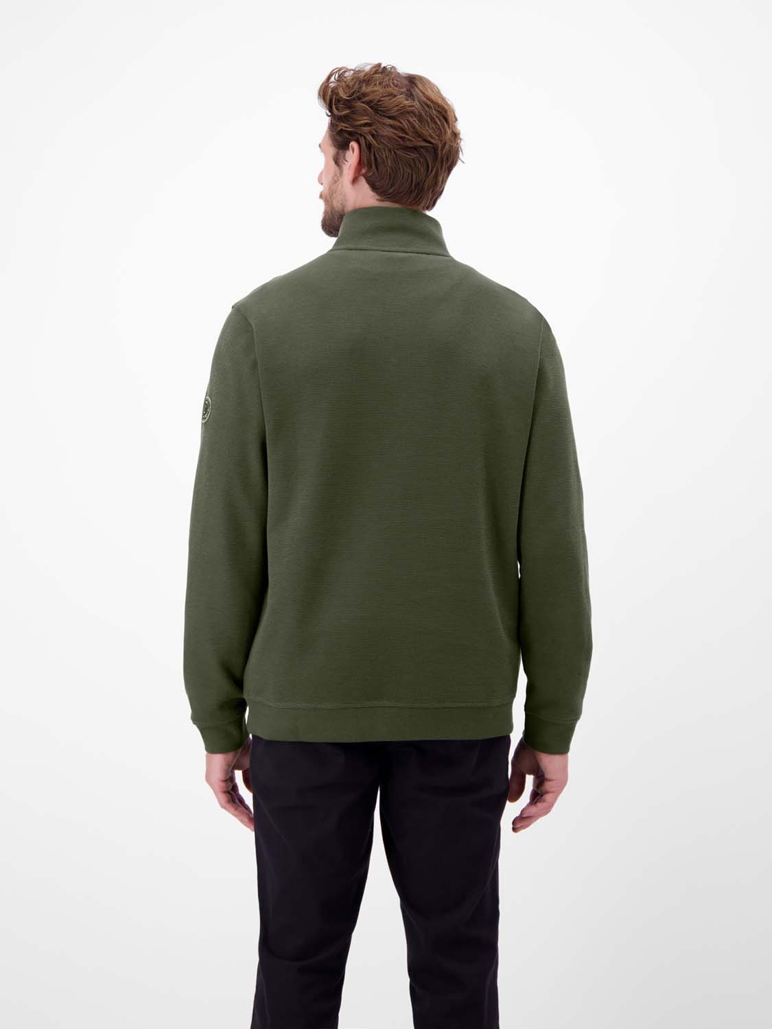 LERROS Sweater met Rits Heren