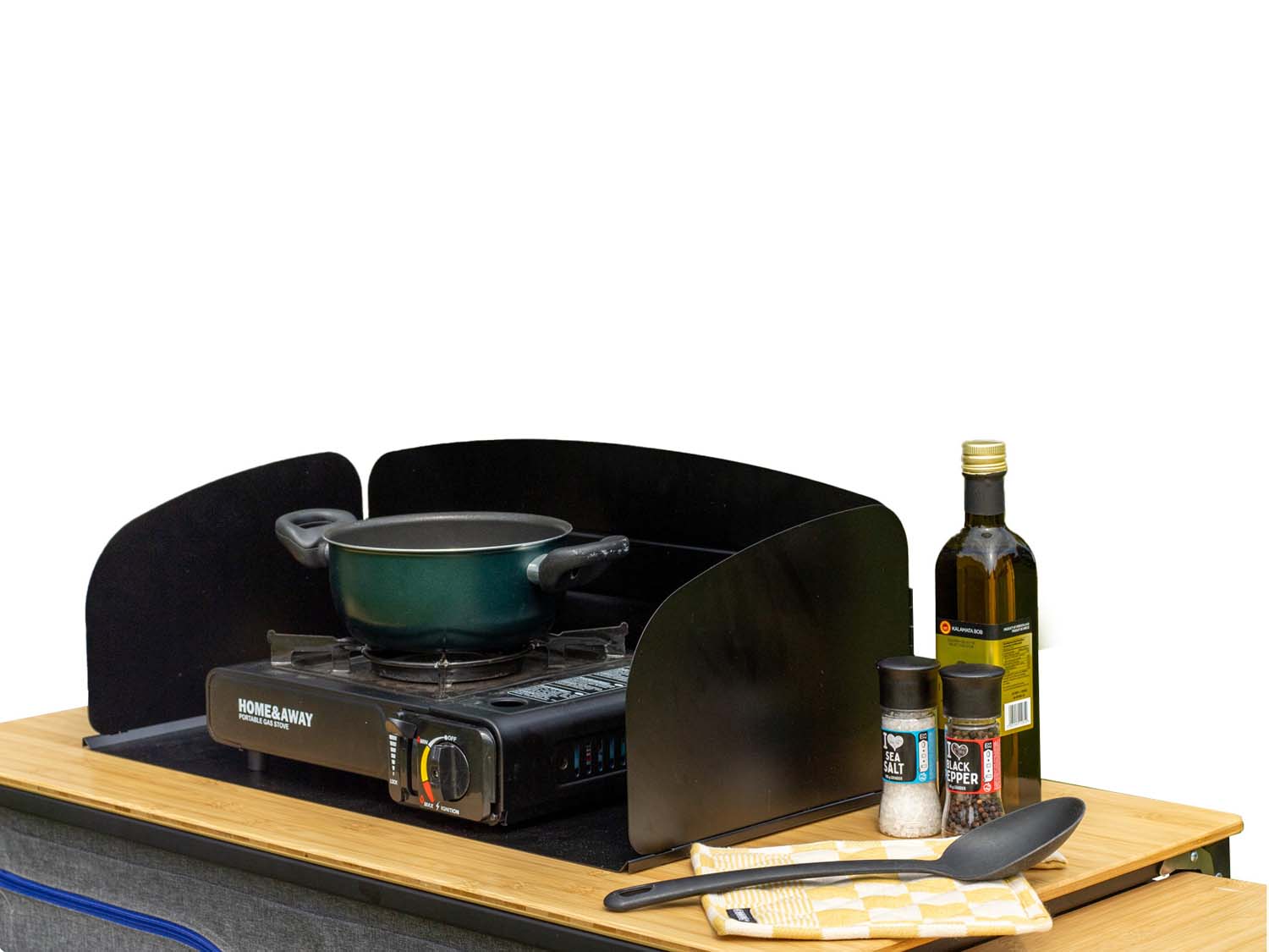 DEFA windscherm zwart