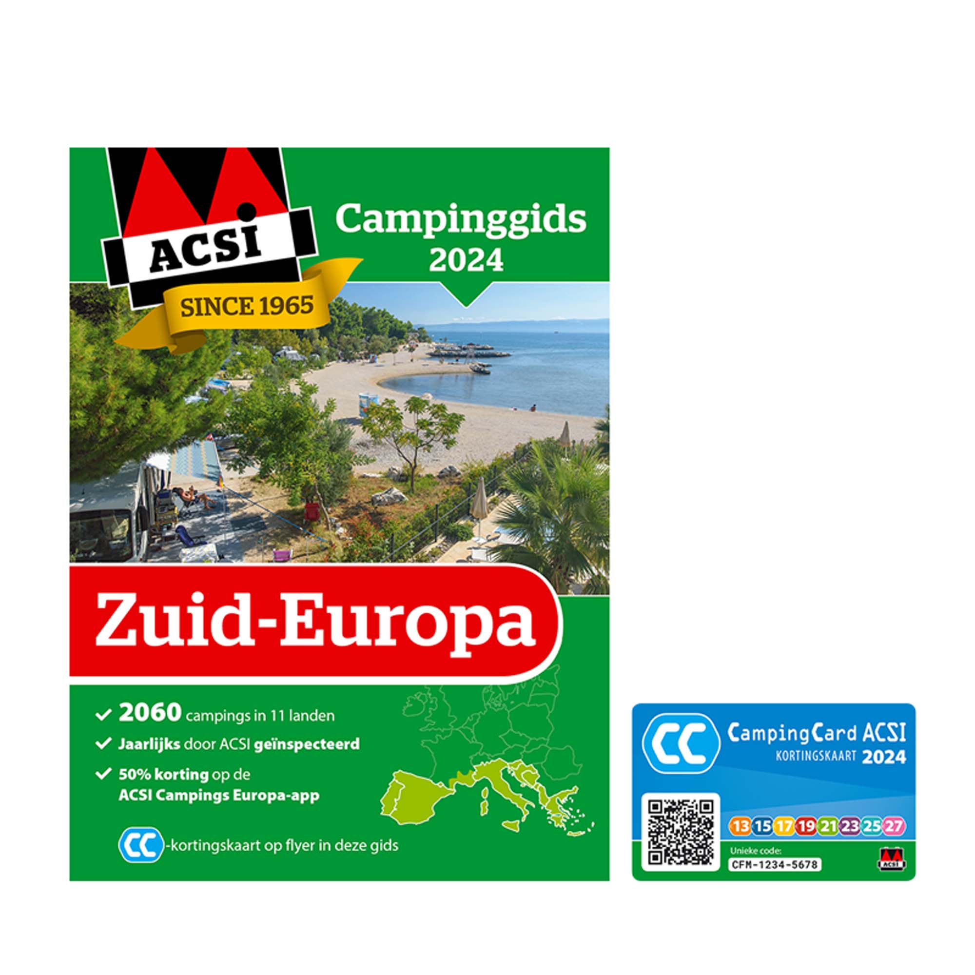 ACSI campinggids zuid europa 2024