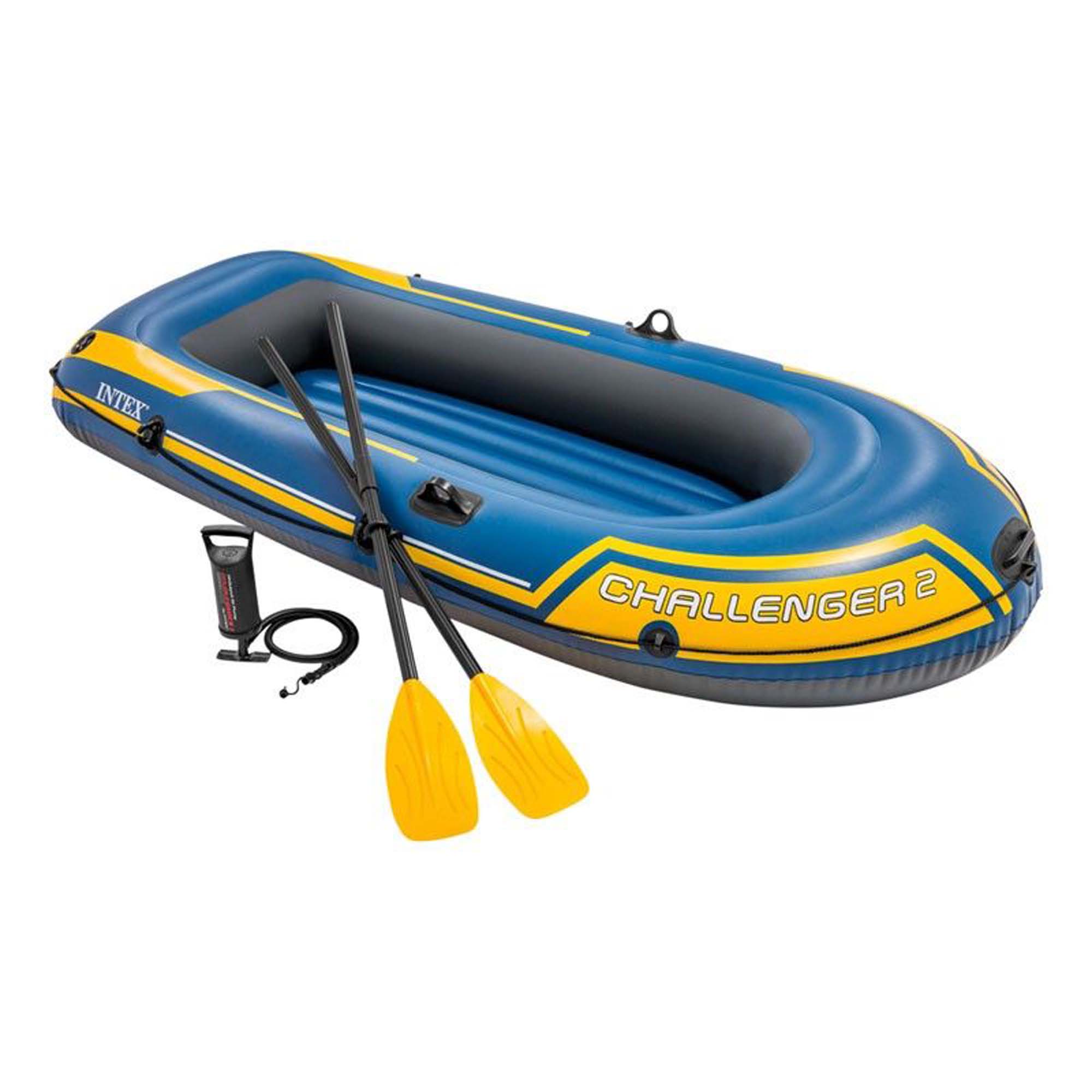 INTEX Challenger 2 Boat Set INTEX Challenger 2 Boat Set
