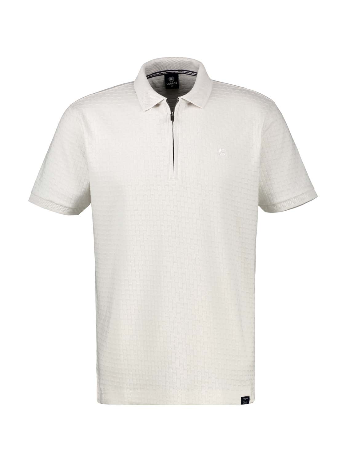 LERROS Poloshirt met ritssluiting Heren