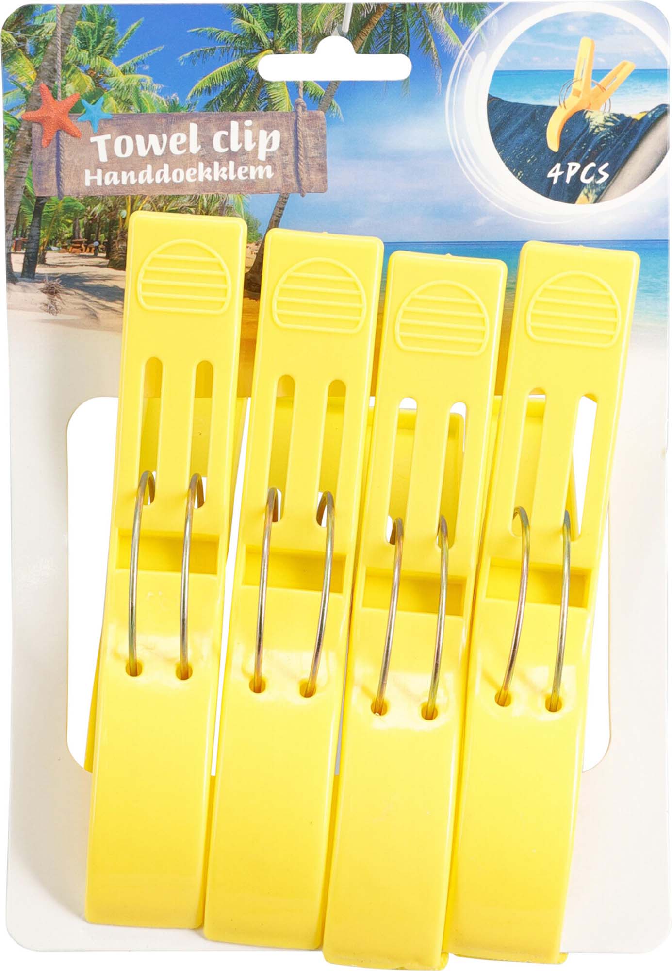 EXCELLENT Handdoekklem 4 stuks