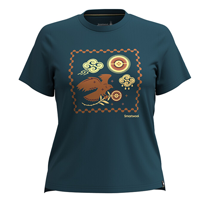 Smartwool Graphic Short Sleeve Tee Dames