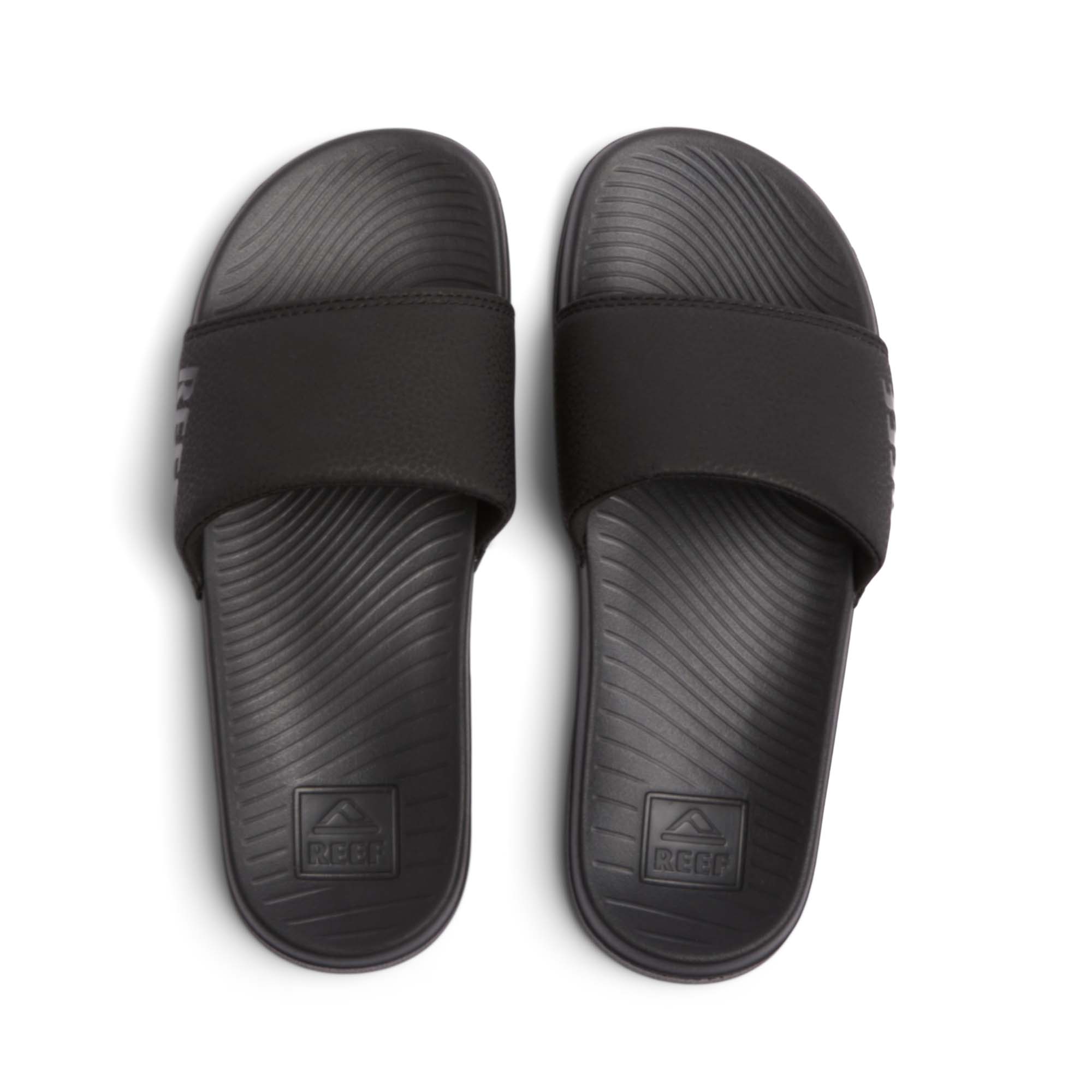 Rf0a3yn7bla reef one slide black top white