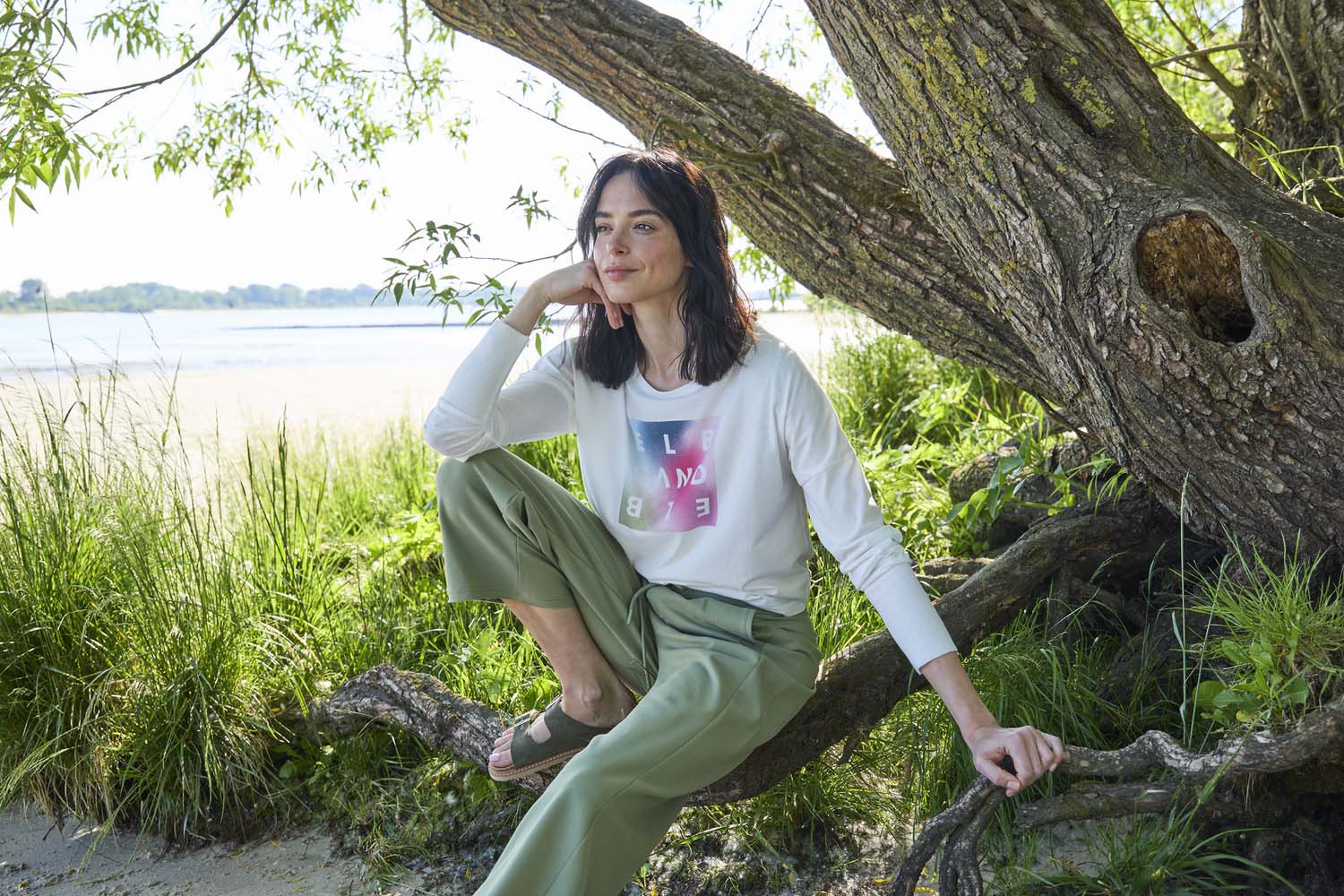 ELBSAND Imke Longsleeve Shirt Dames