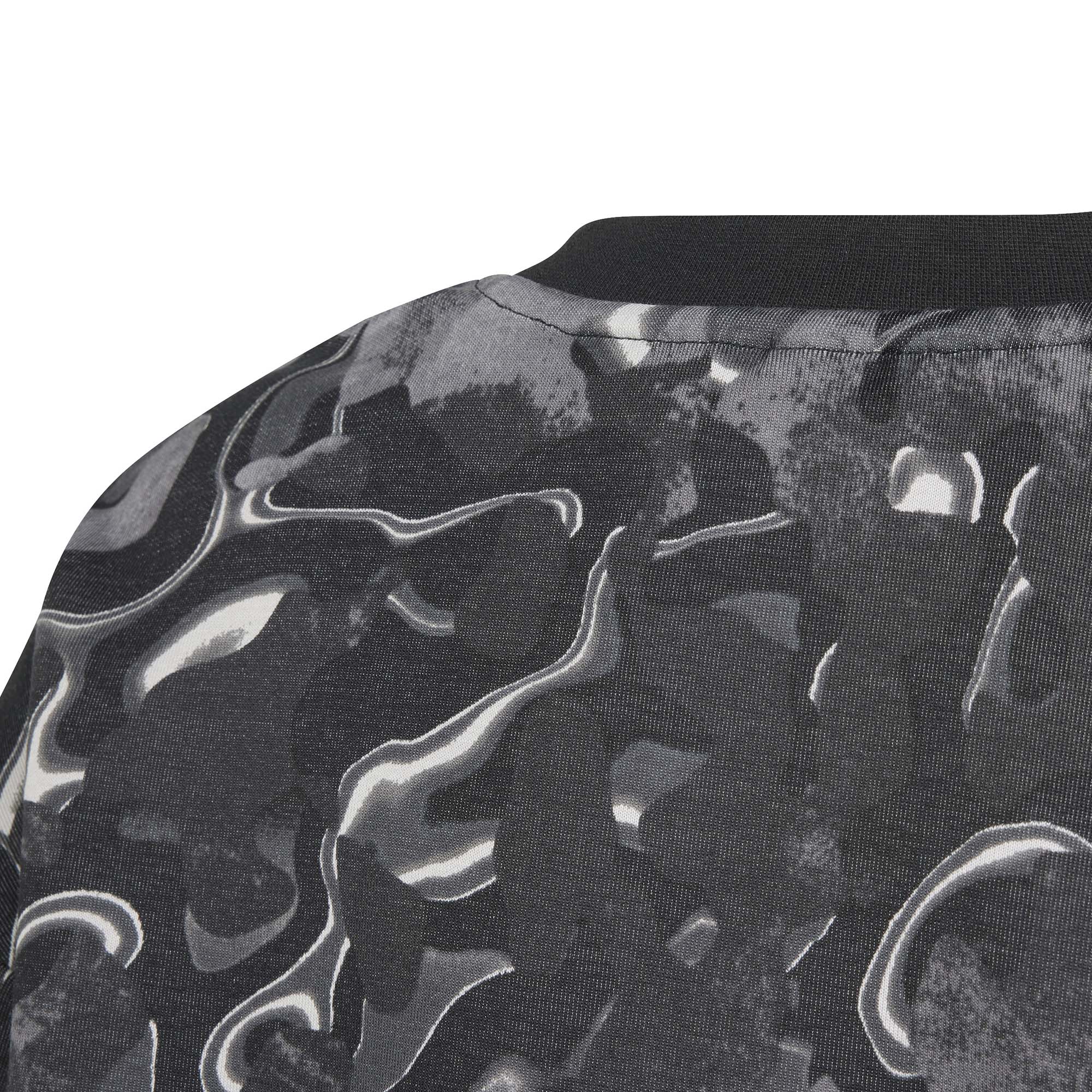 ADIDAS Future Icons Allover Print Trui Junior Meisjes ADIDAS Future Icons Allover Print Trui Junior Meisjes
