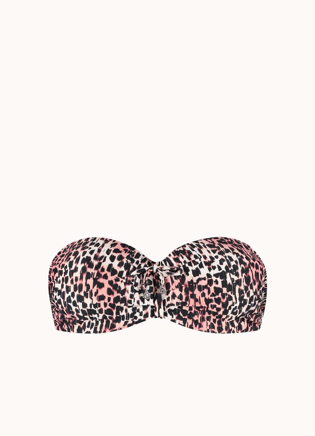 CYELL Cheetah Chic Bandeau Bikinitop Dames