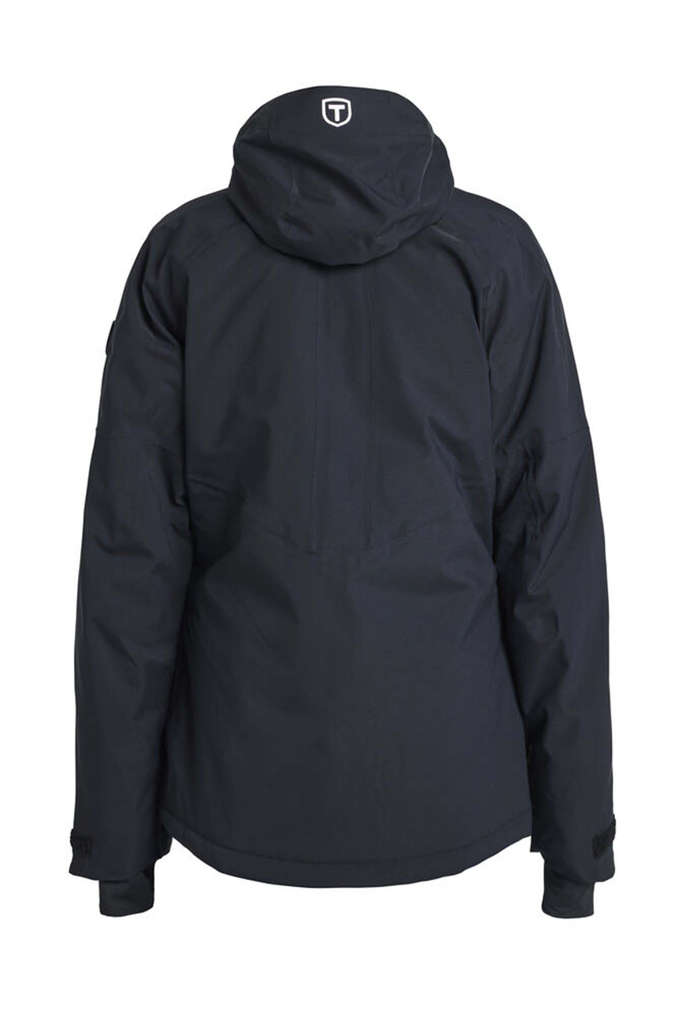 465017086 999 core ski jacket black back