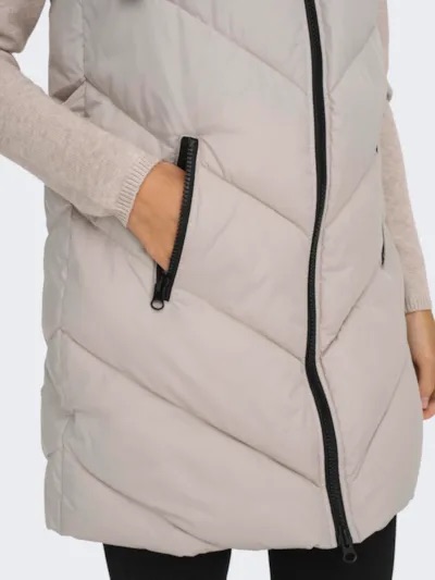 JDY Kylar Life Hood Waistcoat Dames JDY Kylar Life Hood Waistcoat Dames