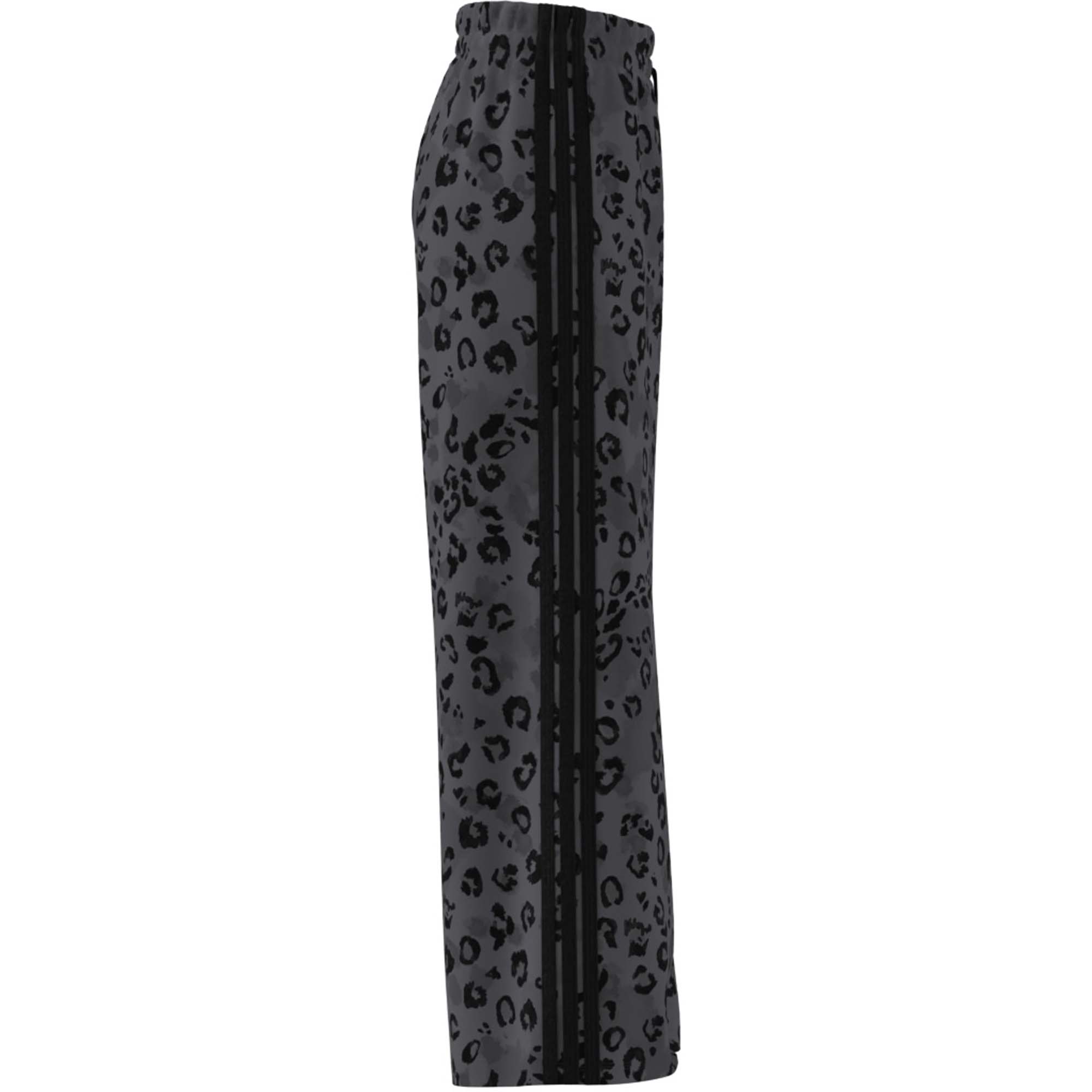 ADIDAS Animal Print 3-Stripes Open Hem Broek Dames