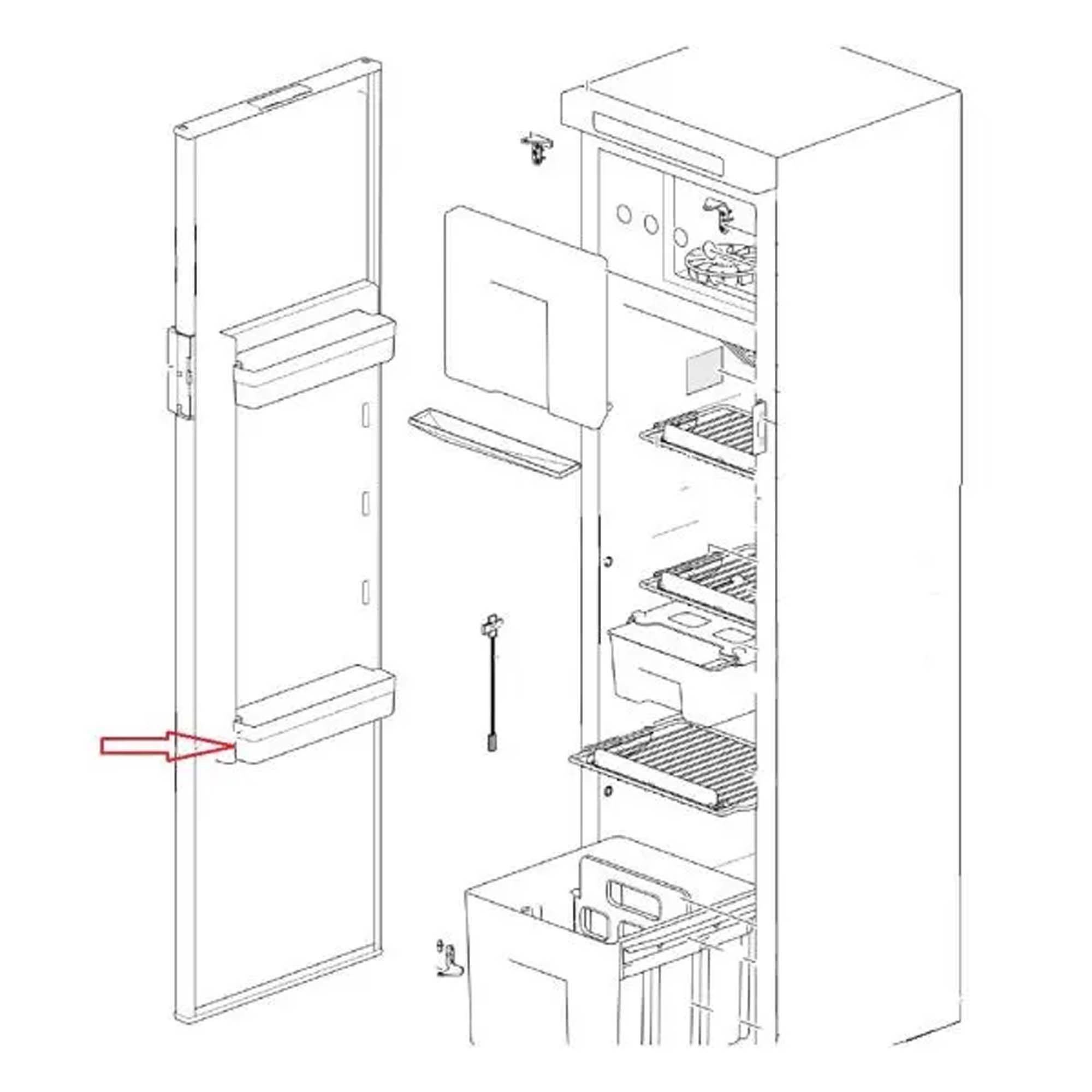 THETFORD Deurbakje N4142