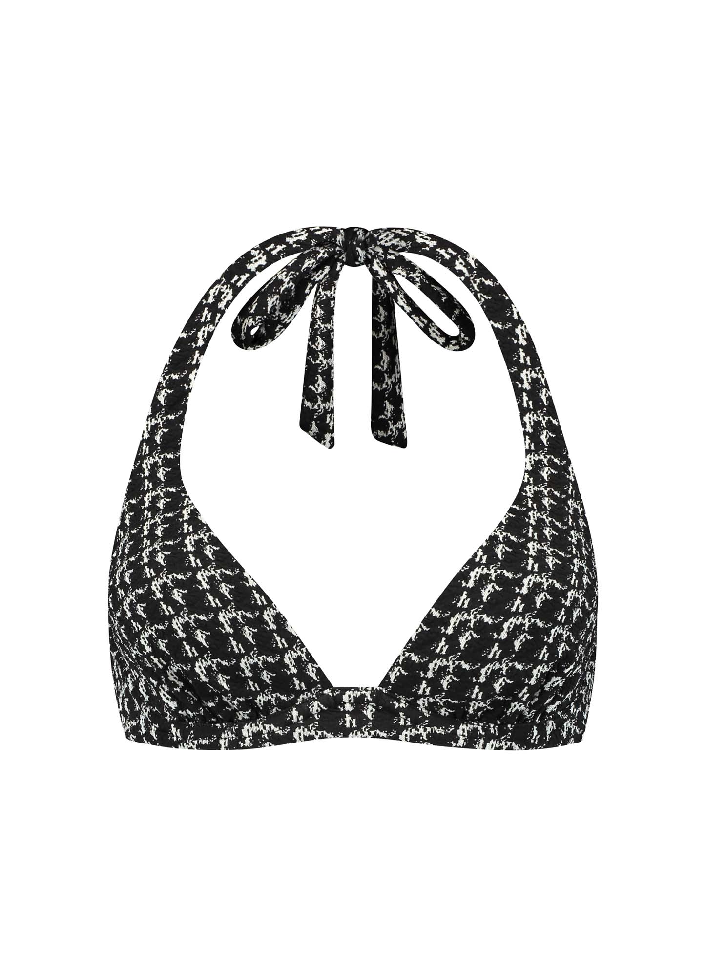 BEACHLIFE Tweed Vibes Halter Bikinitop Dames