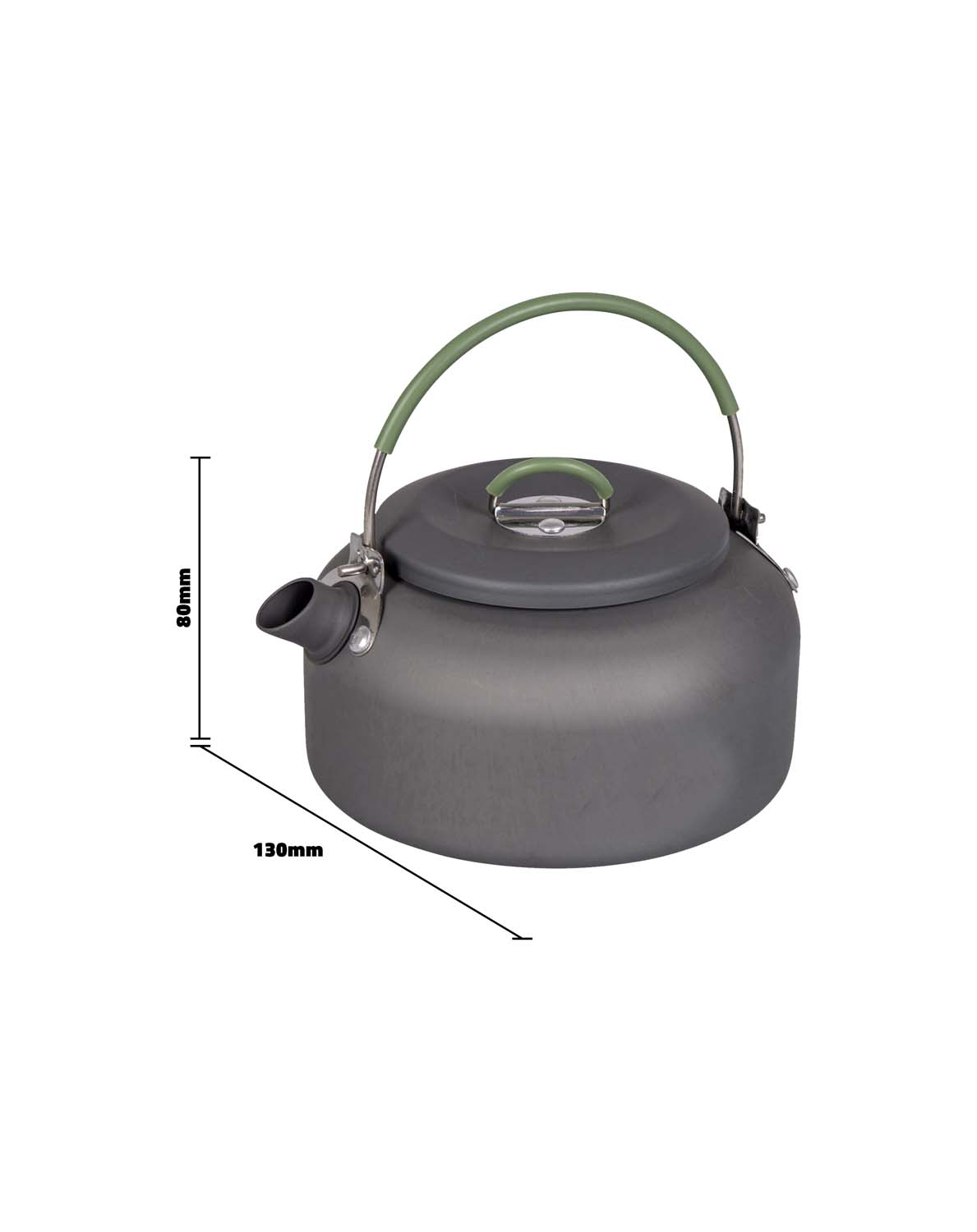 BO CAMP Theeketel Explorer Hard Anodized 0,8L