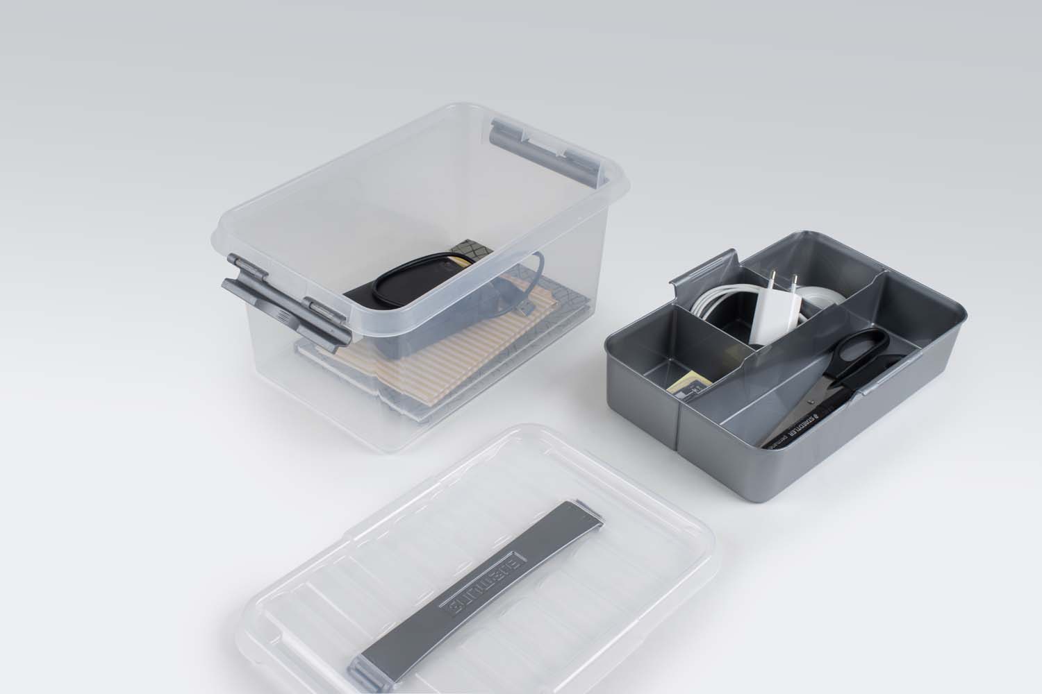 SUNWARE Q-line Opbergbox met Inzet 6L