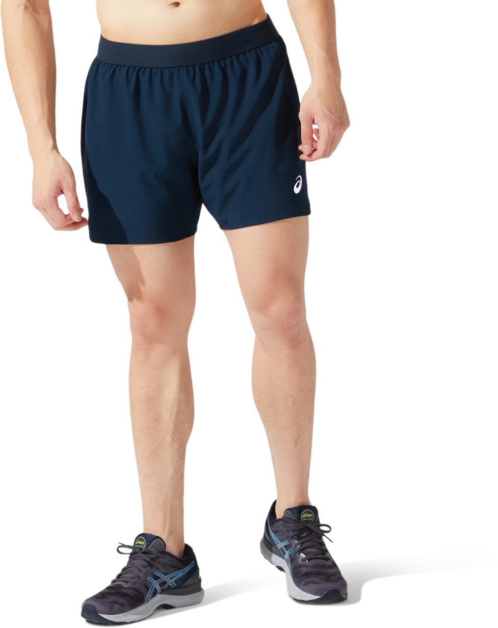 ASICS Road 2-in-1  Heren Korte Broek Blauw