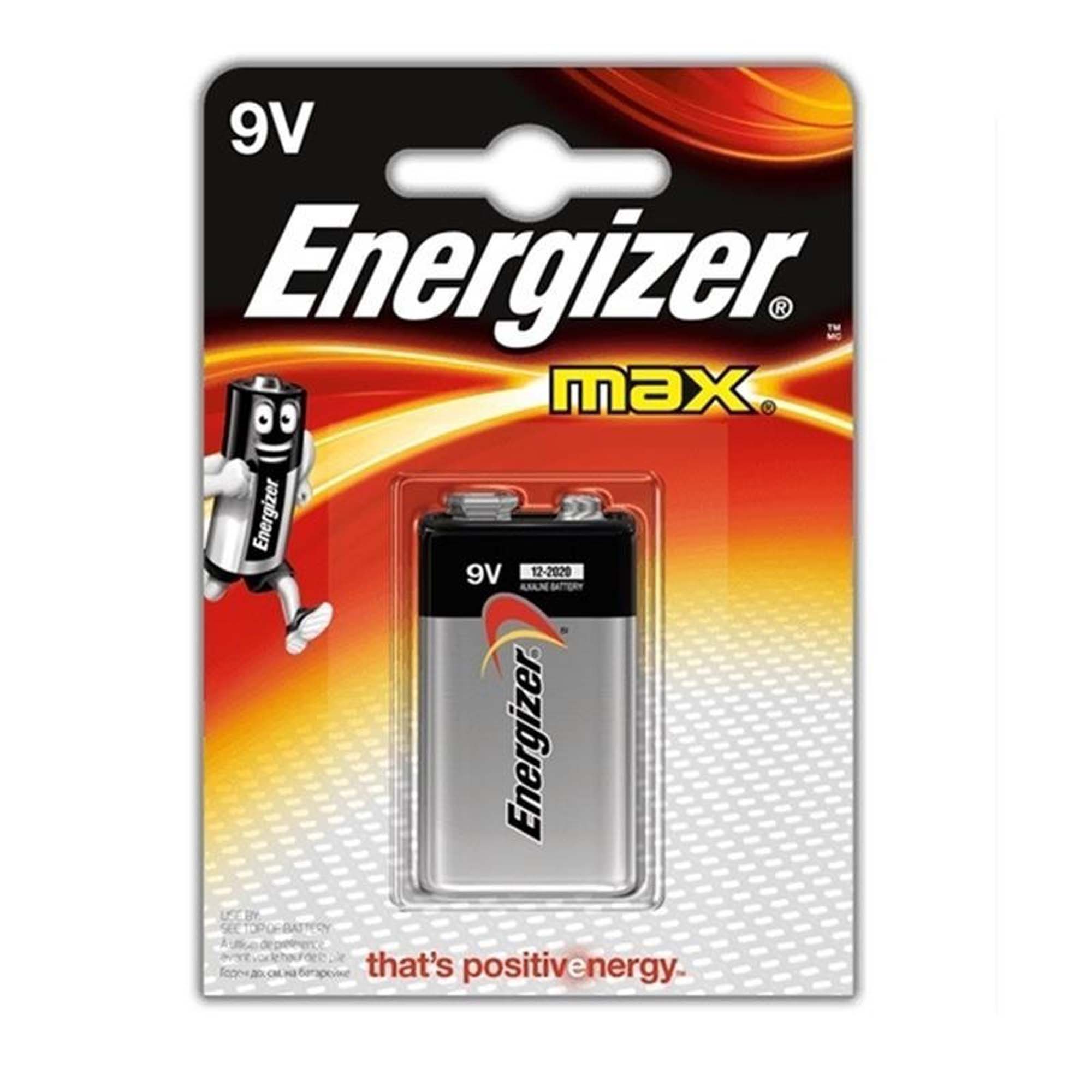 ENERGIZER Batterij Max 9V