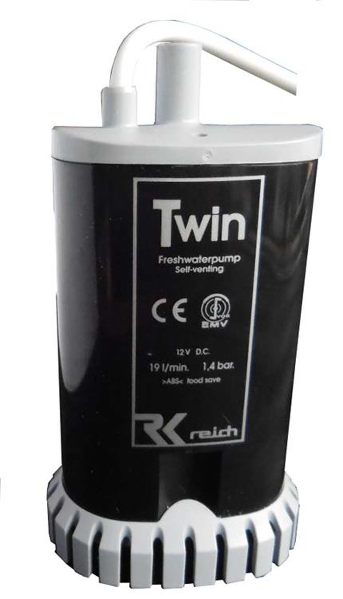 REICH Dompelpomp Twin 19L met Automatische Ontluchting