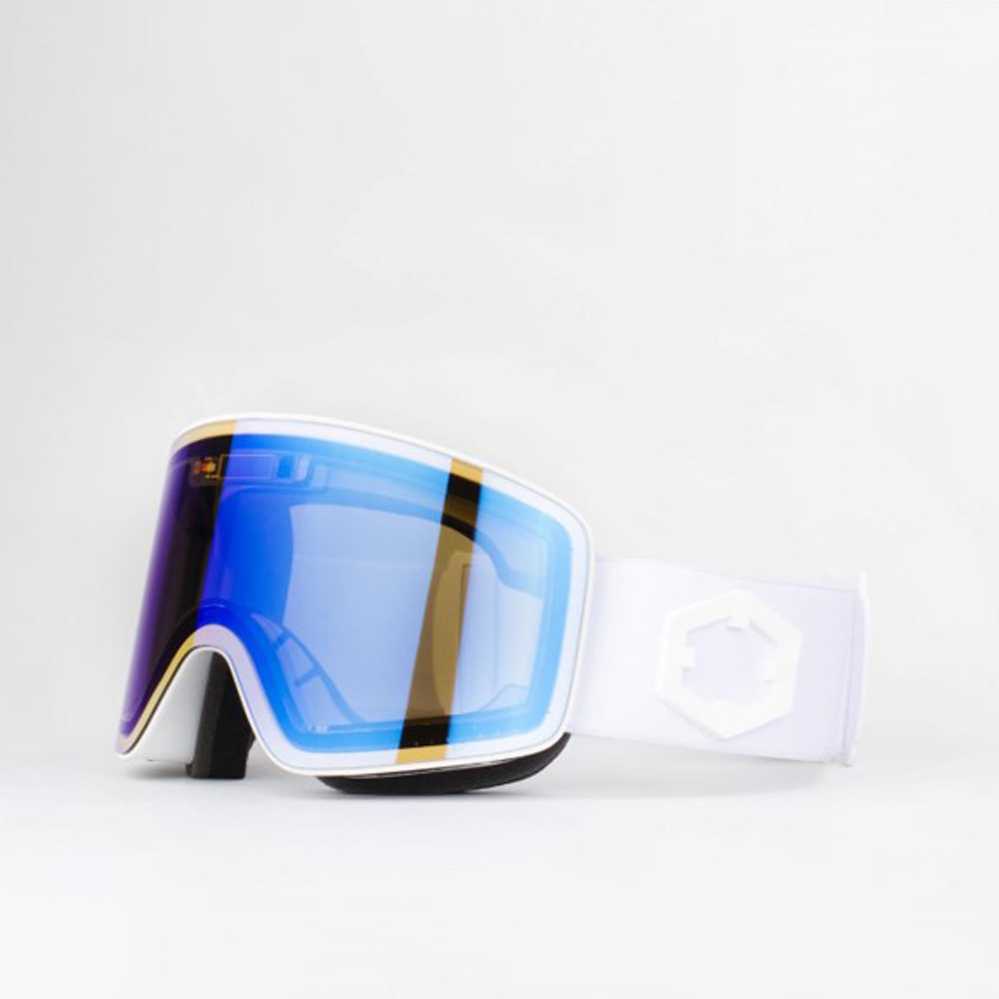 OUT OF OPTICS Electra Skibril Wit-Blauw