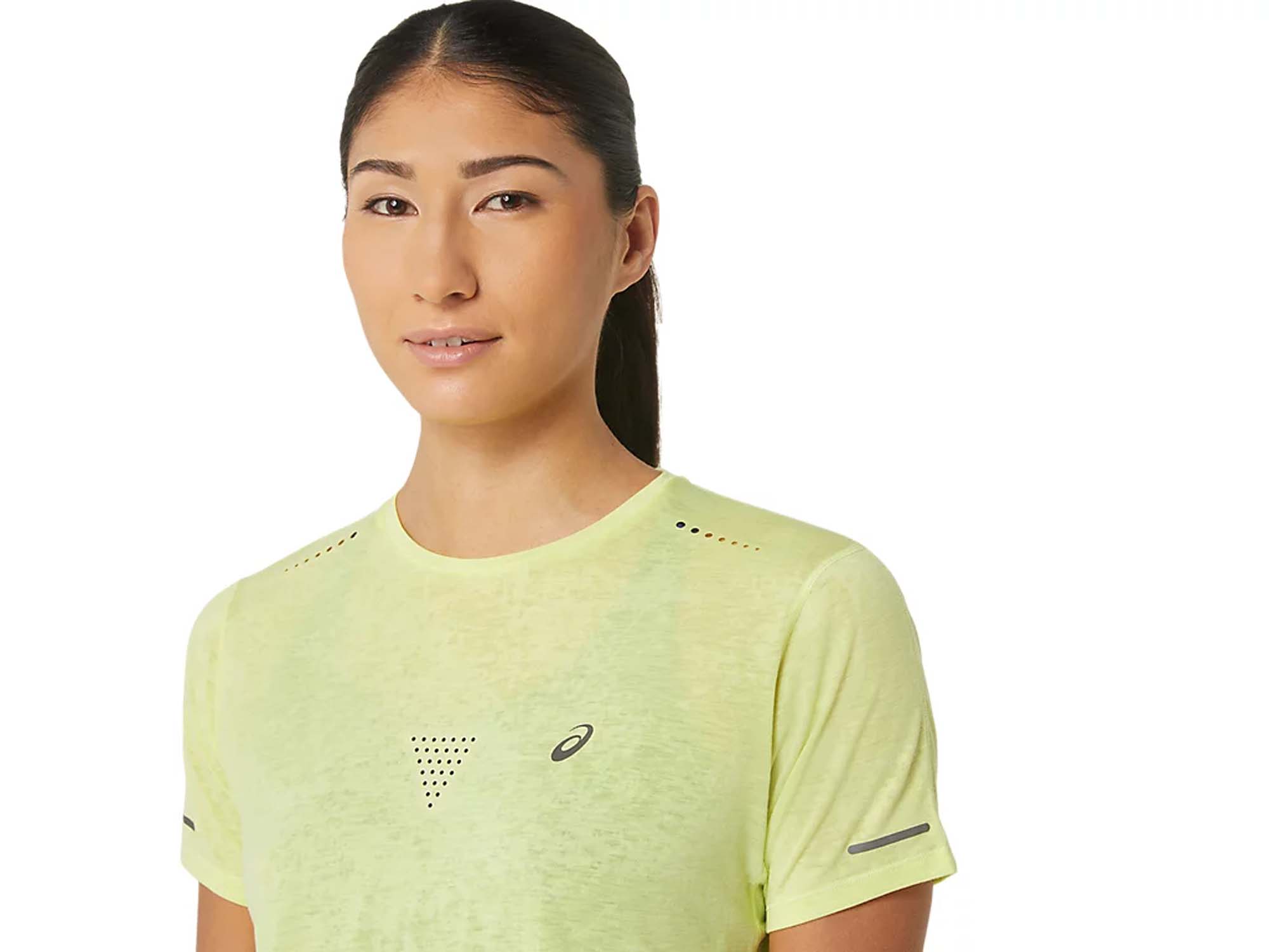 ASICS Metarun Pattern Korte Mouwen Shirt Dames ASICS Metarun Pattern Korte Mouwen Shirt Dames