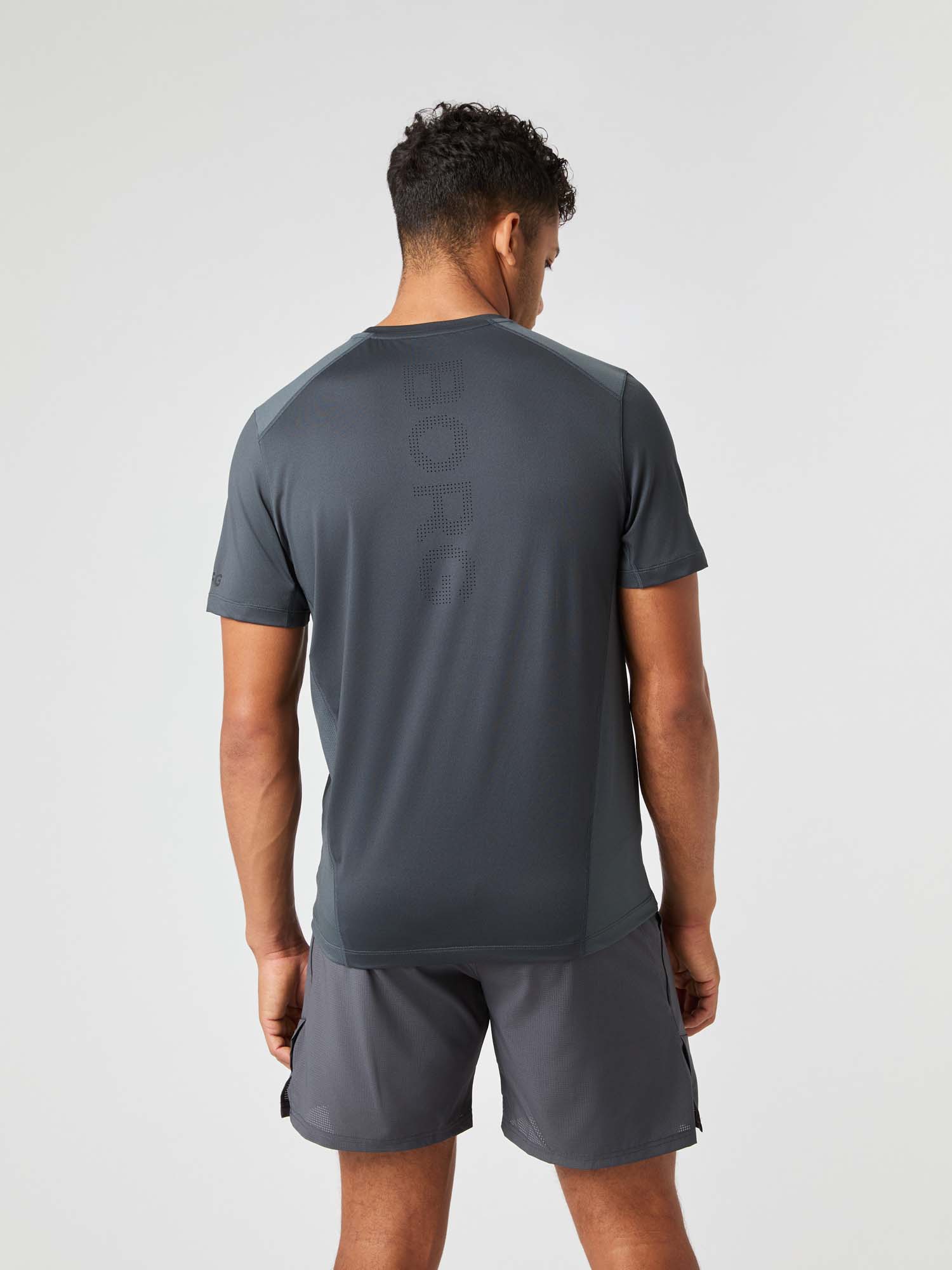 BJORN BORG Ace Mesh Panel Sport T-Shirt Heren